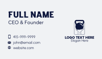 Trainer Business Card example 3