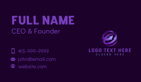 Global Business Arrow Business Card Design