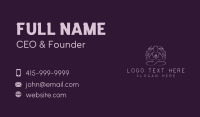 Wellness Yoga Meditation Business Card