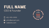 Star Player Lettermark Business Card Design