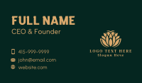 Deluxe Floral Spa  Business Card