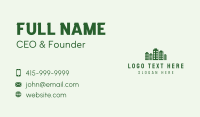Sustainable Business Card example 3