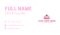 Blueberry Cherry Cake Business Card