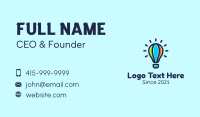 Incandescent Business Card example 3