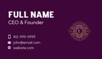 Vines Business Card example 1