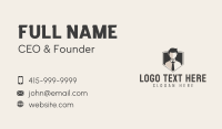 Man Business Consultant Business Card