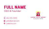 Woman Fashion Accessory Business Card Design