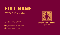 Intricate Business Card example 1