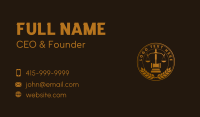 Legal Scales Attorney Business Card Design