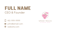 Spring Flower Season Business Card Design