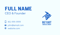 Blue Angelfish Business Card