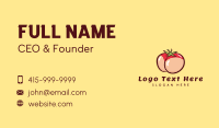 Sexy Tomato Bikini Business Card Design