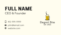 Magic Beer Drink  Business Card