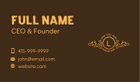 Posh Business Card example 4