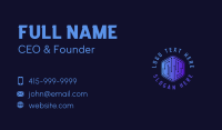 Digital Hexagon Tech Business Card