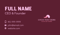 Hair Mask Salon Business Card