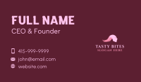 Hair Mask Salon Business Card