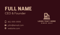 Bookshelf Business Card example 3