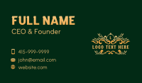 Floral Boutique Garden Business Card