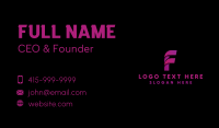 Tech Cyber Gamer Business Card