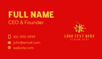 Filipino Arnis Sports Business Card