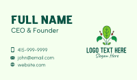 Eco Plant Gardening Business Card