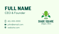 Eco Plant Gardening Business Card Design