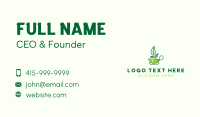 Organic Tea Cafe  Business Card