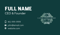 Royal Crest Shield Business Card