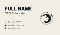 Bovine Bison Farm Business Card