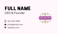 Handcrafted Business Card example 4