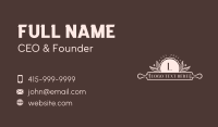 Baking Rolling Pin Business Card