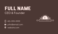 Rolling Pin Business Card example 1