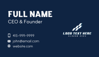 Digital Technology Wave Business Card