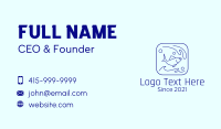 Aquarist Business Card example 3