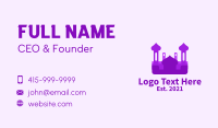 Taj Mahal Business Card example 2