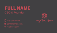 Emoji Business Card example 3