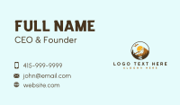 Mountain Summit Forest Business Card