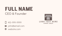 Masonry Business Card example 4