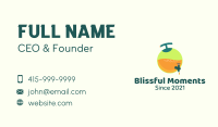 Fresh Fruit Juice Container Business Card