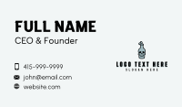 Skull Bottle Brewery Business Card