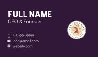 Cheerleader Business Card example 1