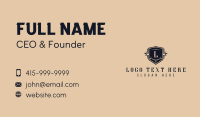 High End Business Card example 3