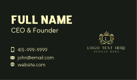 Luxury Crown Hotel Business Card
