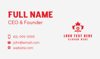 Canadian Photography Company Business Card