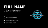 Hammer Nail Roofing Business Card