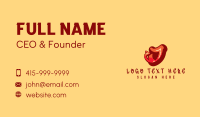 Subway Business Card example 1