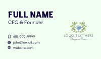 Natural Crystal Jewelry Business Card