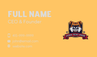 Bulldog Shield Gaming Business Card Design