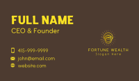 Golden Moon Eye Business Card Image Preview